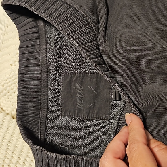 Aerie oversized sweatshirt, grey, size medium, also fits Lg-1x (depends on bra) - Picture 3 of 3